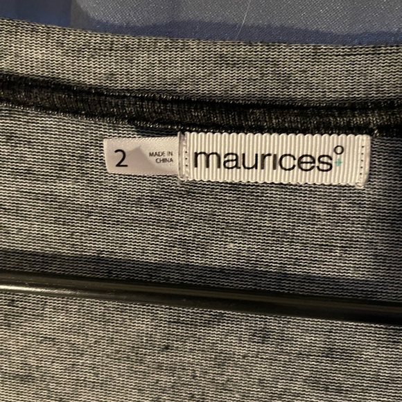 Grey long sleeve with jewels - Picture 4 of 4